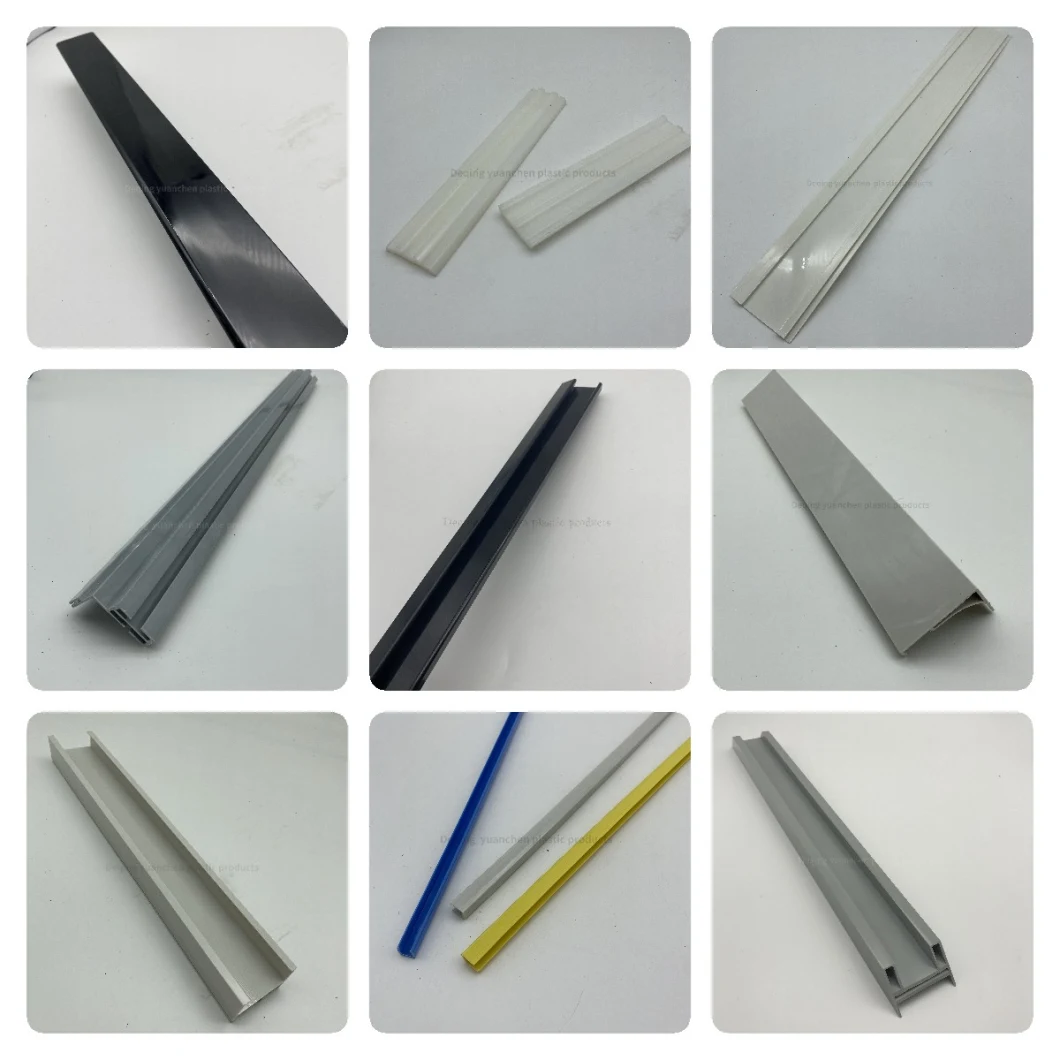 China Customized High Impact PVC Window Frame Profiles PVC Profile Extrusion